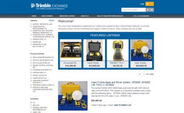 Trimble Exchange Goes Live Selling Pre-owned Trimble Products