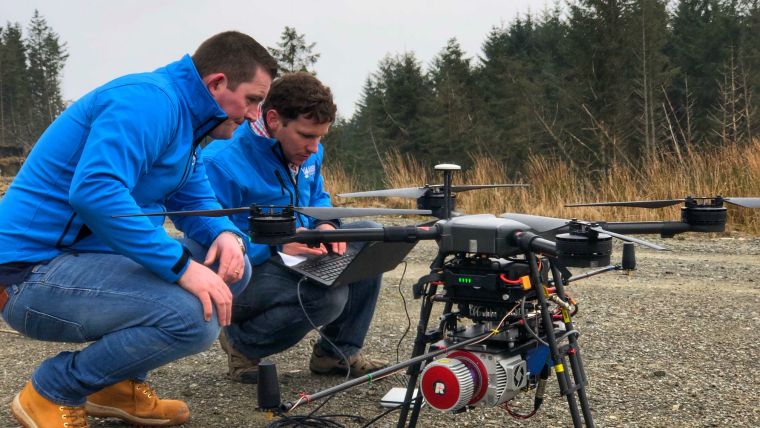 Ecometrica Uses UAV-Lidar to Map Vegetation in Scottish Forests