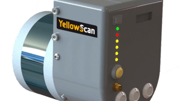 YellowScan Launches Lidar Surveying Solution