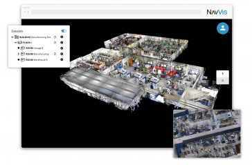 NavVis IndoorViewer:选择和下载大点云的部分