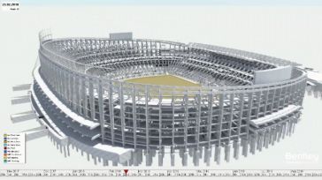 Bentley Presents Synchro Software for FC Barcelona Stadium Project