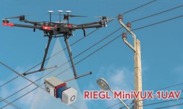 CompassDrone Integrates RIEGL MiniVux UAV Lidar Solutions