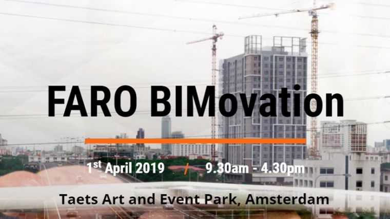 FARO Organizes BIMovation as part of the Geospatial World Conference