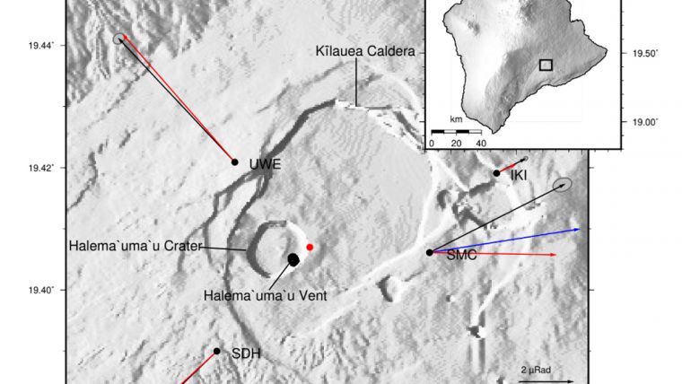 研究发现火山峭壁会影响监测数据