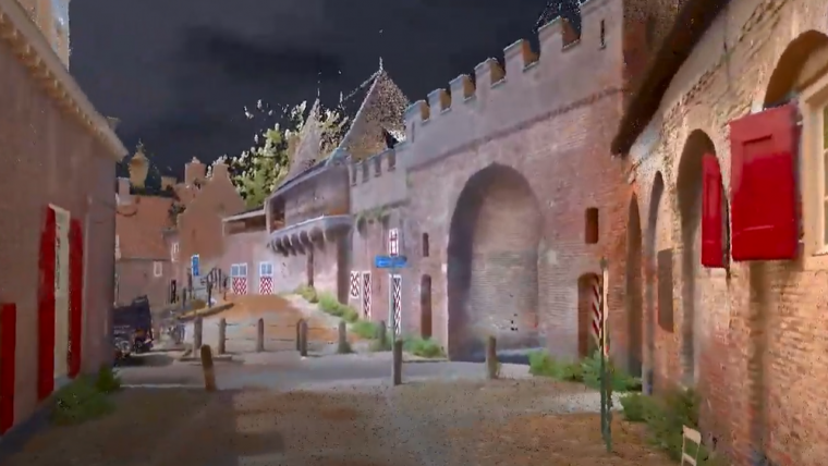 Dutch Mapping Company Creates Digital Twin of Historical Gateway