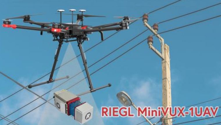 CompassDrone集成了RIEGL MiniVux无人机激光雷达解决方案