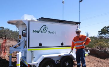 Maptek Showcases Sentry Monitoring System