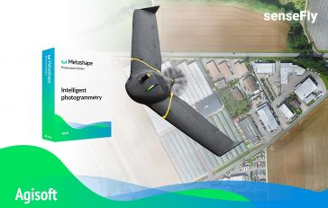 senseFly eBee X与Agisoft metshape组合