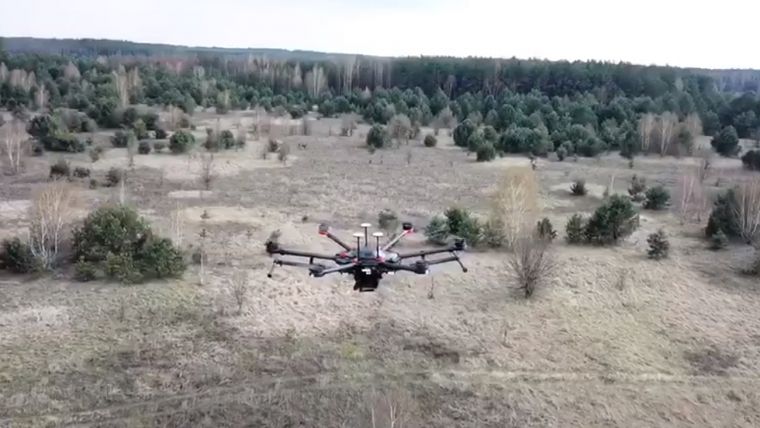 DJI M600 ProHelps Identify Radiation Hotspots at Chernobyl